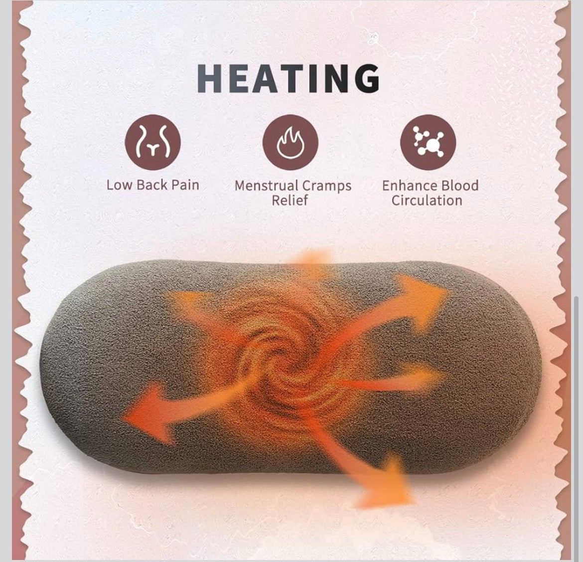 Wireless Heating & Massaging Belt