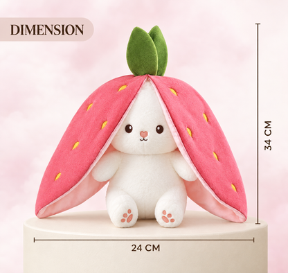 Rabbit plush convertible toy 🐰❤️