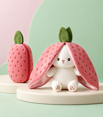 Rabbit plush convertible toy 🐰❤️