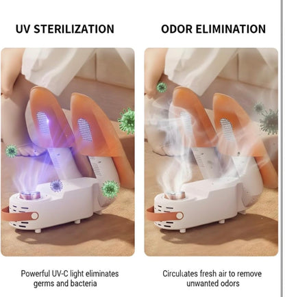 360° Shoe Dryer with UV Sterilization