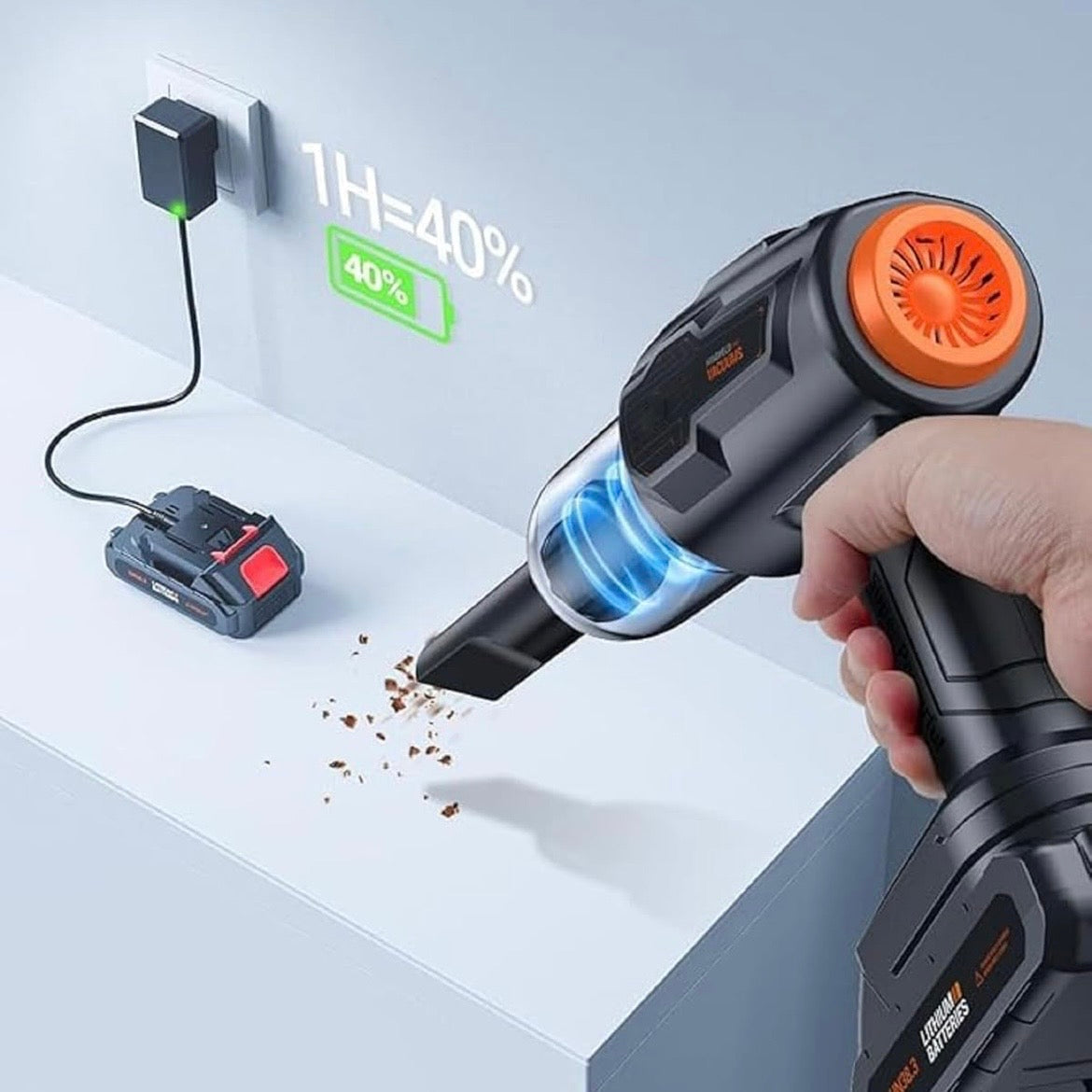 Car Vacuum Cleaner with Blower