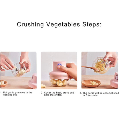 250 ml Electric Mini Garlic Chopper