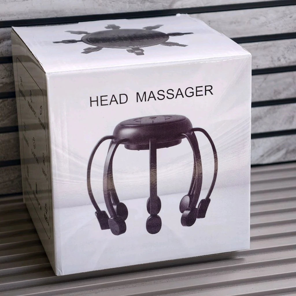 Electric Head Massager – Wireless Scalp Relaxation Device