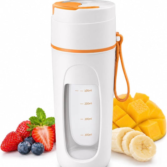Portable Rechargeable Smoothie Blender With Leak-Proof Lid