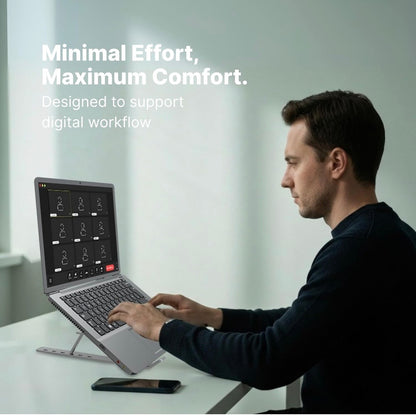 Foldable adjustable Laptop stand