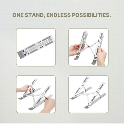 Foldable adjustable Laptop stand