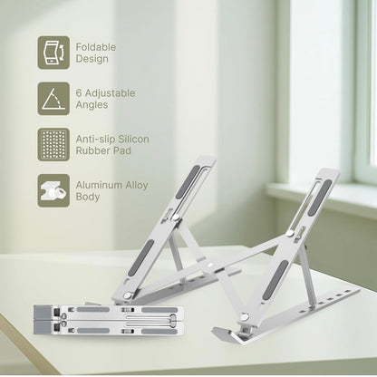 Foldable adjustable Laptop stand
