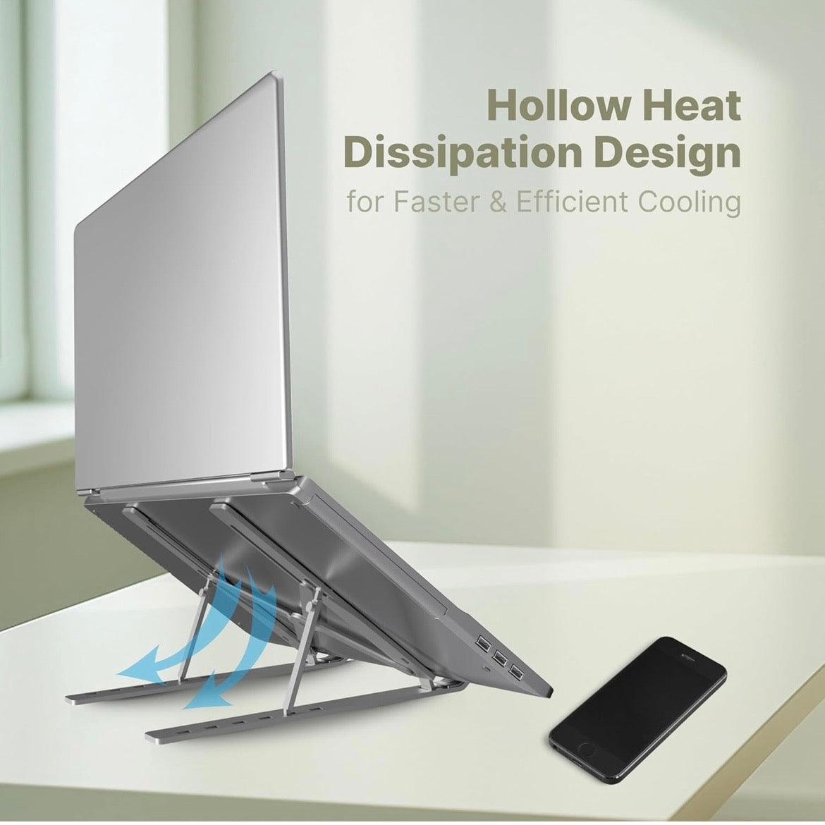 Foldable adjustable Laptop stand