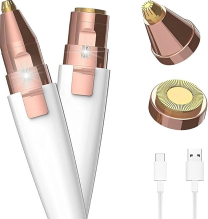 2-in-1 Eyebrow Trimmer for Women