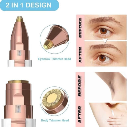 2-in-1 Eyebrow Trimmer for Women