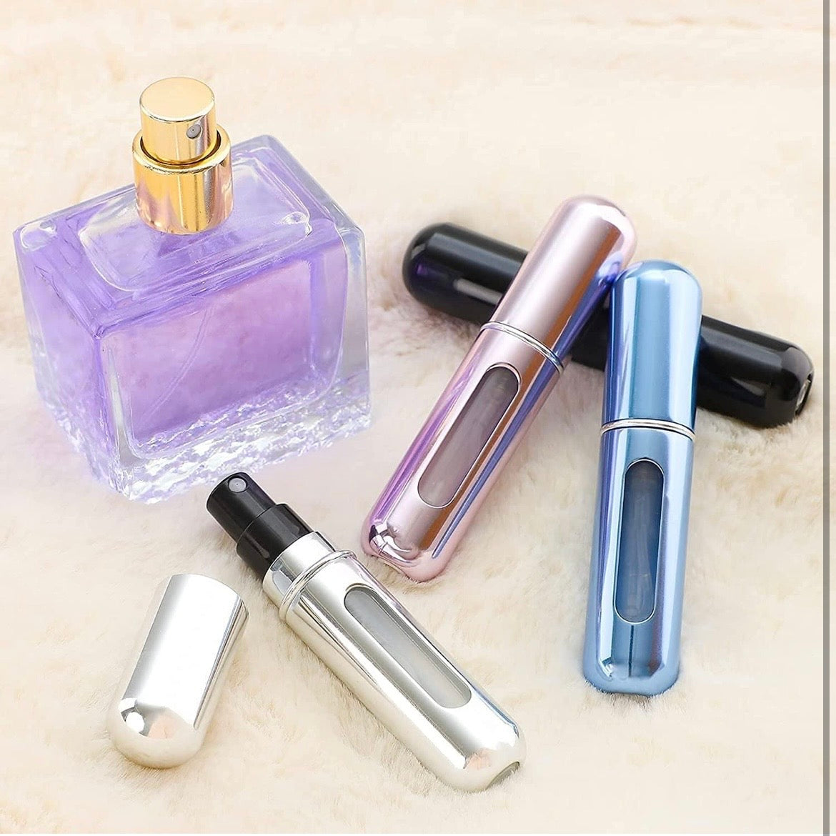 4 PCS Refillable Perfume Atomizer Bottle