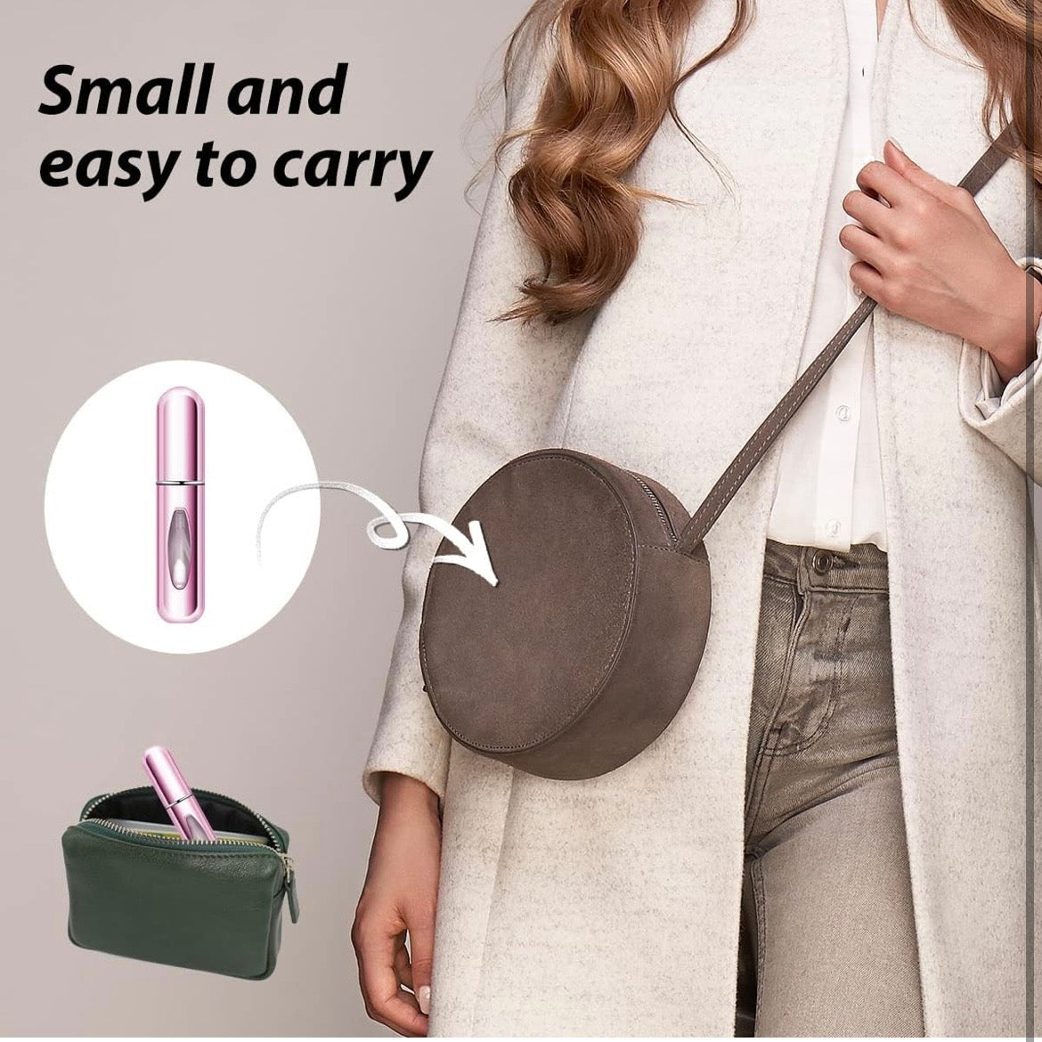 4 PCS Refillable Perfume Atomizer Bottle