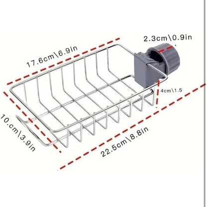 Stainless Steel Kitchen Sink Caddy Organizer