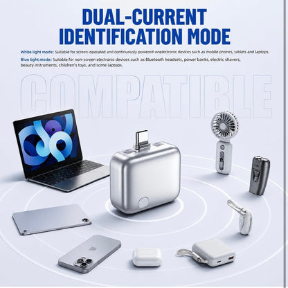 Smart Auto Disconnect Charging Adapter with Type C Cable