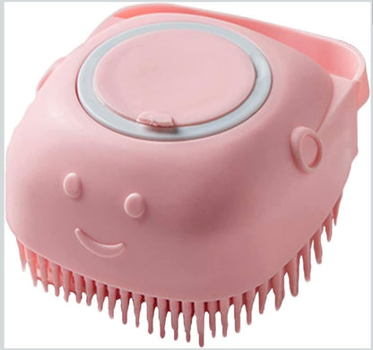 Silicone Bath Body Scrubber Brush with Soap Dispenser in buy 1 get 1 free