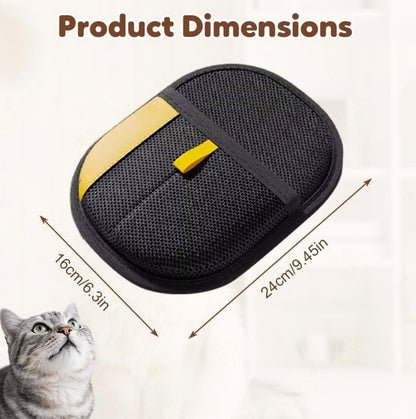 Pet Hair Removal Gloves for Dogs & Cats