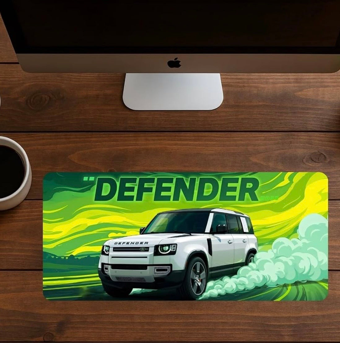 Moto Edition Desk Mat 23x11 Inch – Racing-Themed Keyboard & Mouse Pad for Office