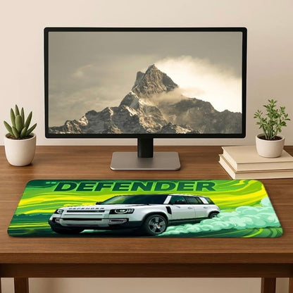 Moto Edition Desk Mat 23x11 Inch – Racing-Themed Keyboard & Mouse Pad for Office