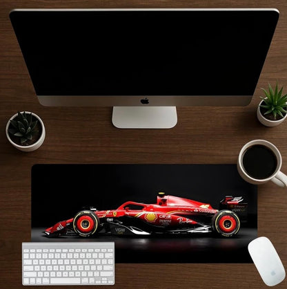 Moto Edition Desk Mat 23x11 Inch – Racing-Themed Keyboard & Mouse Pad for Office