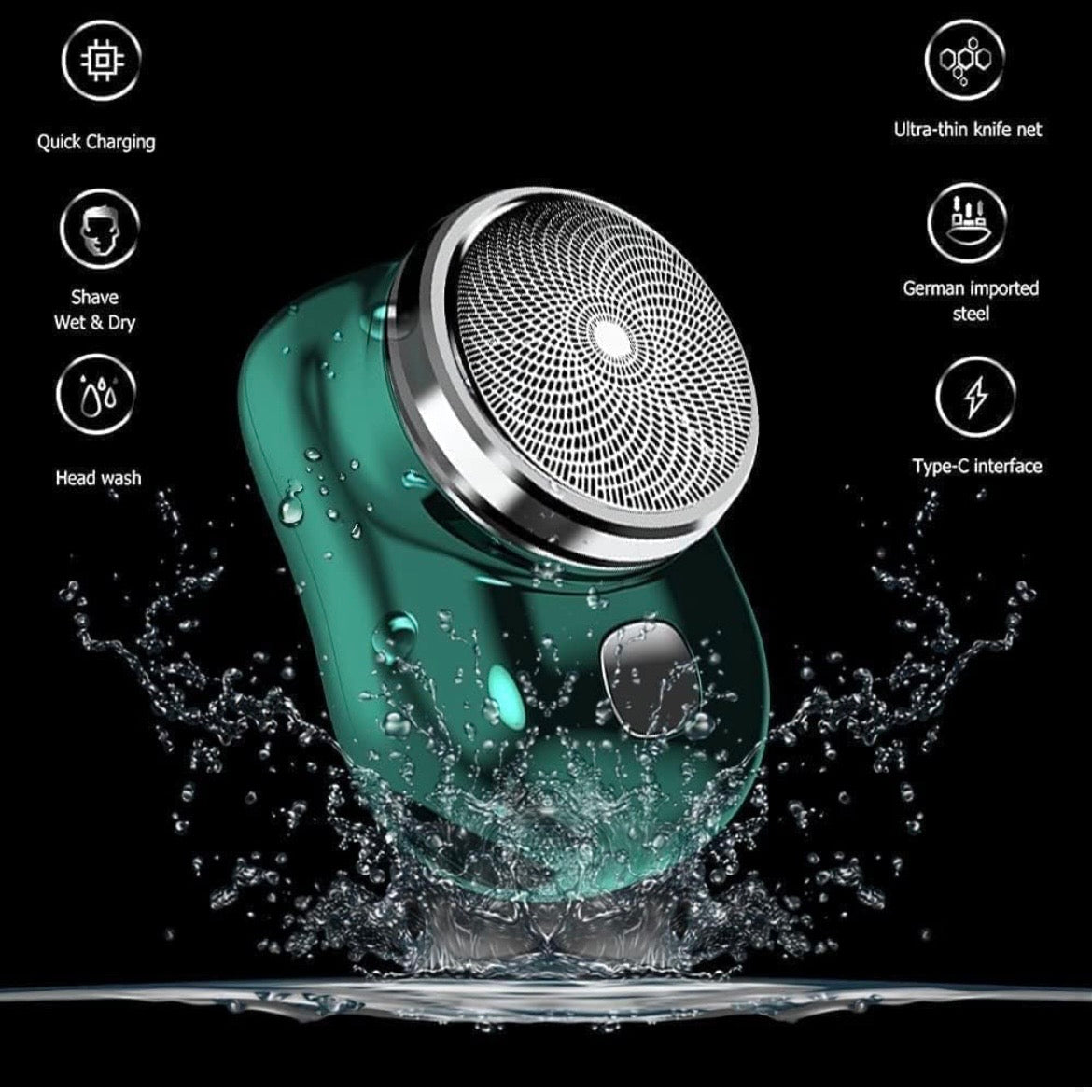 Mini Electric Shaver for Men