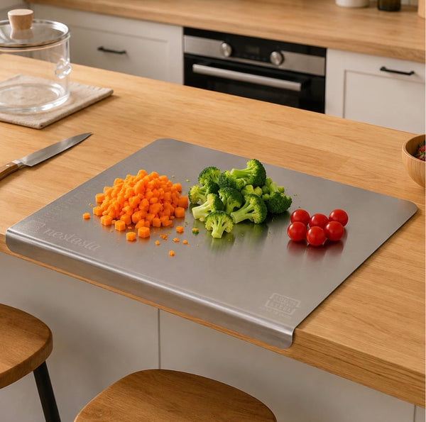 Stainless Steel Chopping Board Counter Top 36x31cm