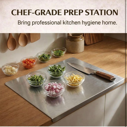 Stainless Steel Chopping Board Counter Top 36x31cm