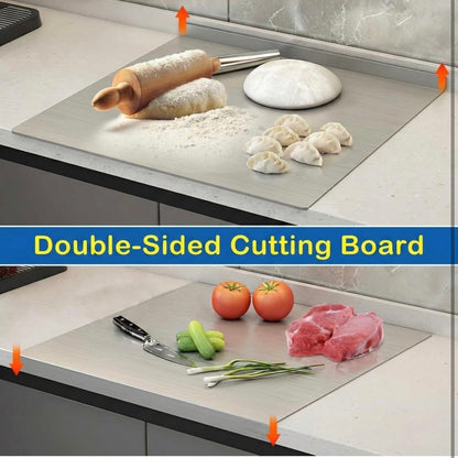 Stainless Steel Chopping Board Counter Top 36x31cm