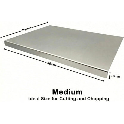 Stainless Steel Chopping Board Counter Top 36x31cm